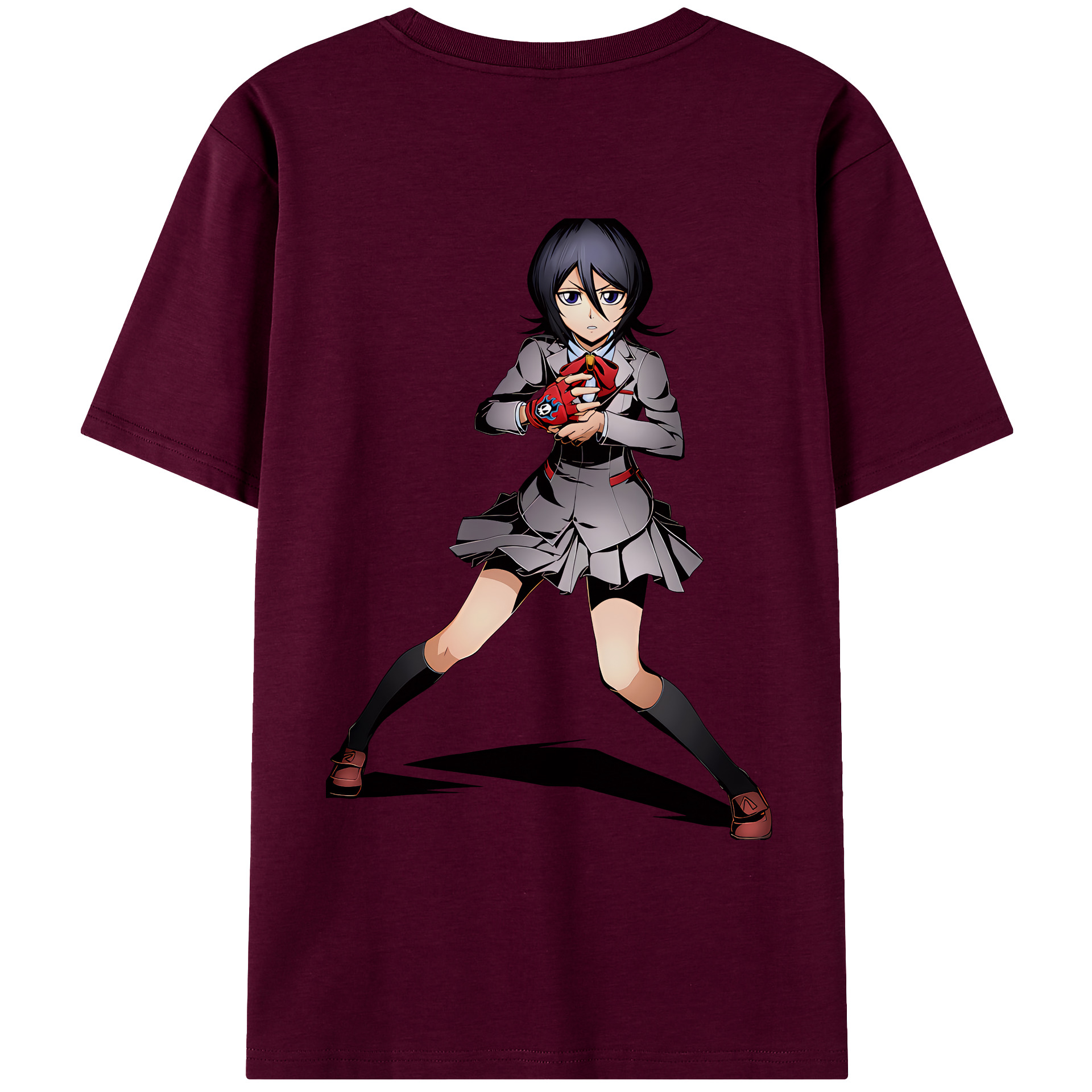 （画像用） ブリーチ 朽木ルキア BLEACH Kuchiki Rukia レディース半袖Tシャツ(バックプリント)